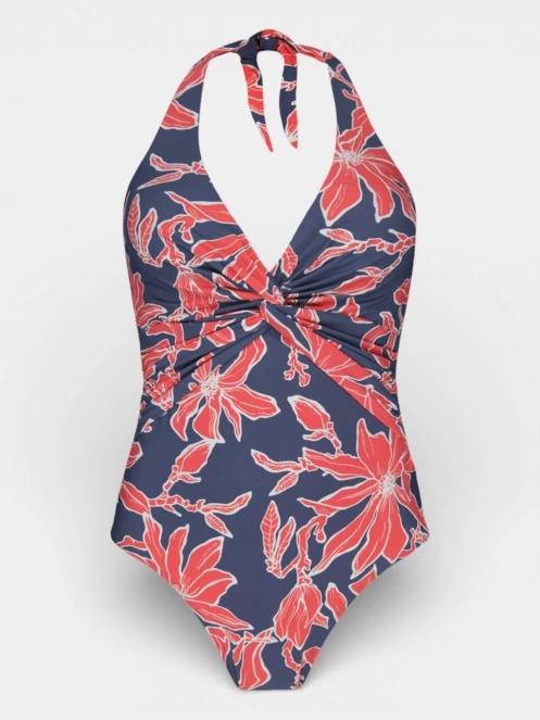 costum de baie pt. femei Barts Camolo Halter Shaping Onepiece albastru inchis 4