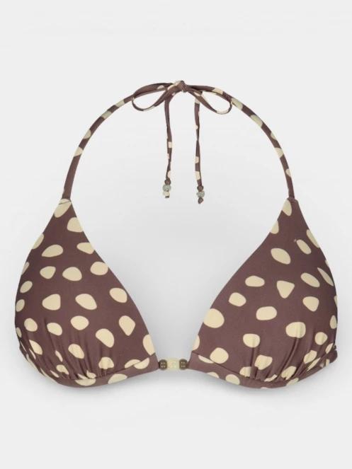 sutien bikini pt. femei Barts Dauna Triangle maro 4