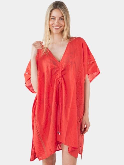 rochie de plaja pt. femei Barts Raimha Kaftan rosu 2