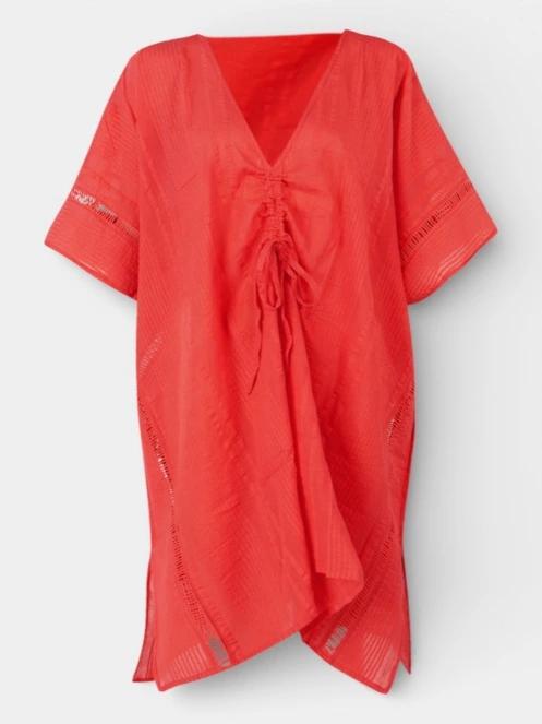 rochie de plaja pt. femei Barts Raimha Kaftan rosu 4