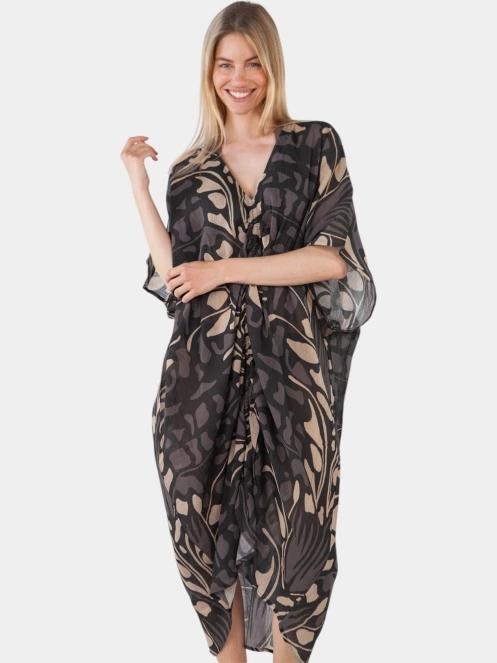 rochie de plaja pt. femei Barts Rochau Kaftan negru 2