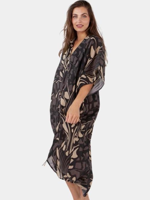 rochie de plaja pt. femei Barts Rochau Kaftan negru 4