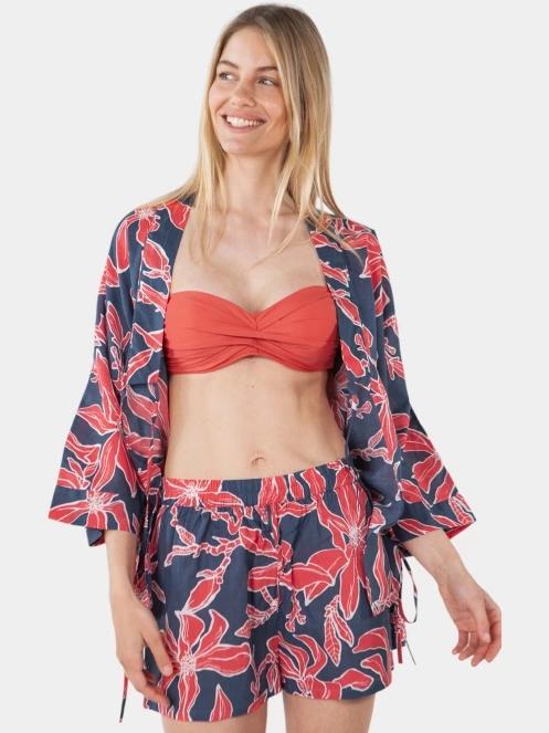 pantaloni de plaja pt. femei Barts Falesy Shorts albastru inchis 2