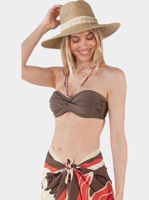 palarie pt. femei Barts Wandeer Hat nisip 3