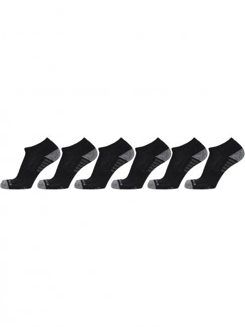 sosete discrete Columbia 6PP Fashion No-Show With Pique Footbed negru 2