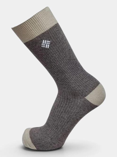 ciorapi pt. barbati Columbia 2PP Fundamental Basic Rib Crew negru 4