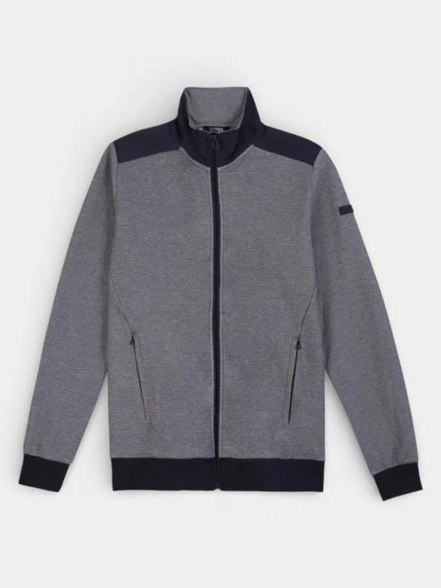 cardigan pt. barbati TBS Cairogil albastru inchis 5