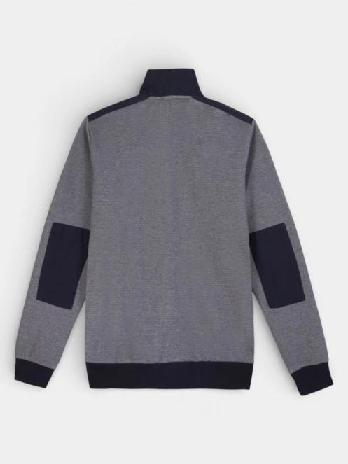 cardigan pt. barbati TBS Cairogil albastru inchis 6