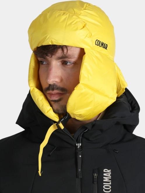 caciula cu urechi Colmar Glossy galben 3