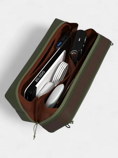 geanta mica Cabin Zero Tech Pouch oliv 4