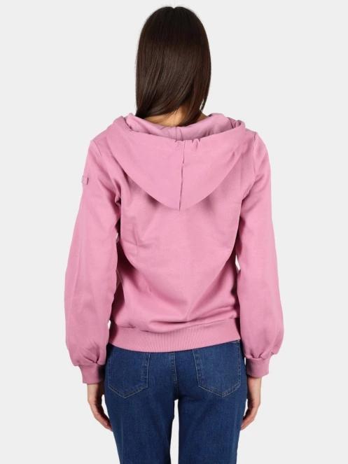 pulover cu gluga pt. femei TBS Debrazip violet 4