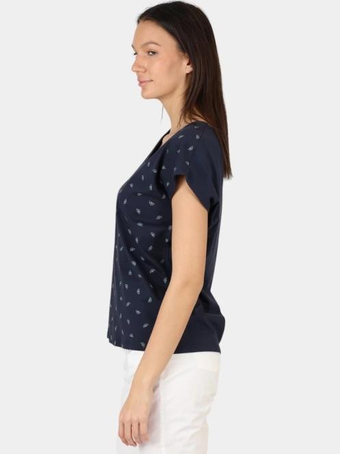 tricou cu maneci scurte pt. femei TBS Eddensan albastru inchis 3