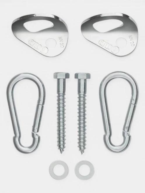 dispozitiv de fixare Eno Hammock Hanging Kit gri 3