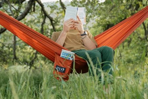 hamac Eno TravelNest Hammock + Straps Combo rosu 9