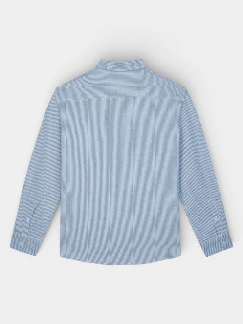 camasa cu maneci lungi pt. barbati TBS Erwanche albastru 5