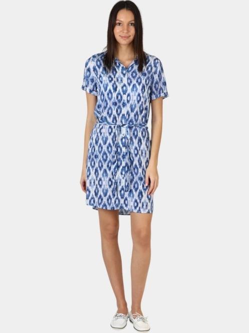 rochie camasa pt. femei TBS Etielrob albastru deschis 2