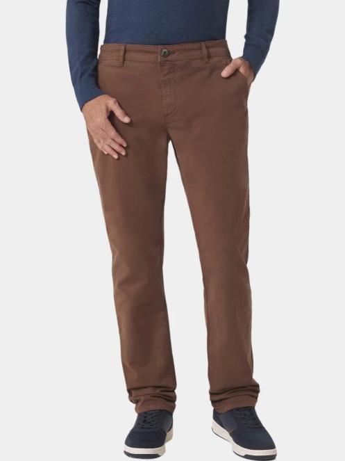 pantaloni chino pt. barbati TBS Filaofan maro 2