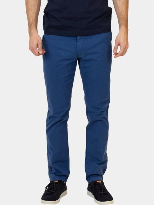 pantaloni chino pt. barbati TBS Filaofan albastru 2