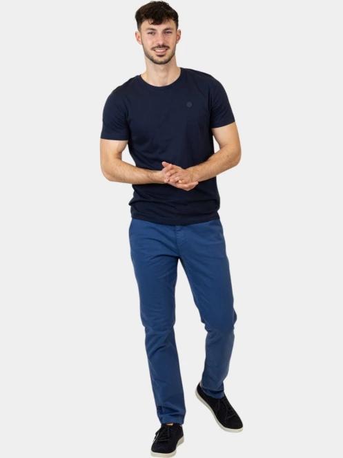 pantaloni chino pt. barbati TBS Filaofan albastru 6