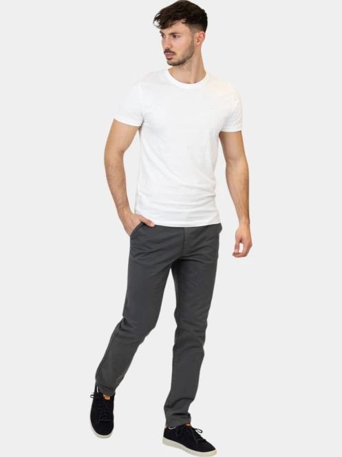 pantaloni chino pt. barbati TBS Filaofan verde 6