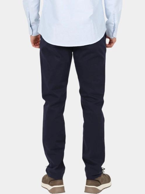 pantaloni chino pt. barbati TBS Filaofan albastru inchis 4