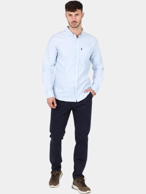 pantaloni chino pt. barbati TBS Filaofan albastru inchis 5
