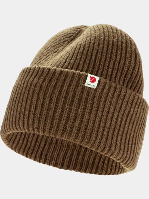 caciula tricotata Fjallraven Fjällräven Heavy Beanie albastru deschis 2