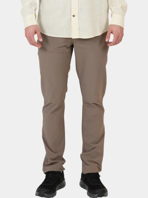 pantaloni de drumetie pt. barbati Fjallraven Abisko Trail Stretch Trousers M maro 2
