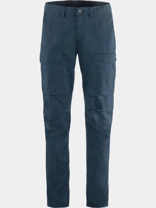 pantaloni de drumetie pt. barbati Fjallraven Abisko Hybrid Trail Trs M albastru inchis 2