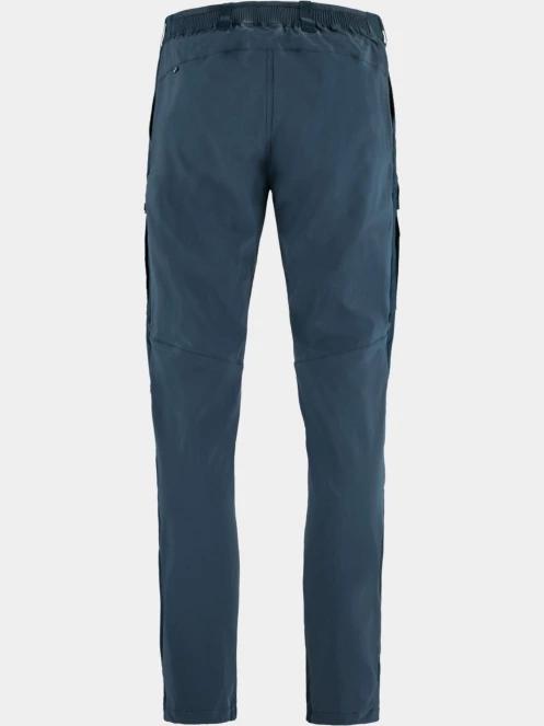 pantaloni de drumetie pt. barbati Fjallraven Abisko Hybrid Trail Trs M albastru inchis 3