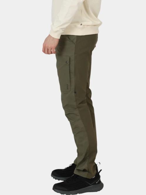 pantaloni de drumetie pt. barbati Fjallraven Abisko Hybrid Trail Trs M oliv 3