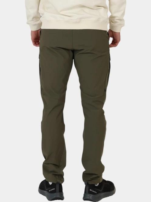 pantaloni de drumetie pt. barbati Fjallraven Abisko Hybrid Trail Trs M oliv 4