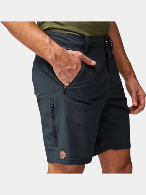 pantaloni scurti pentru drumetii pt. barbati Fjallraven Abisko Trail Stretch Shorts M albastru inchis 4