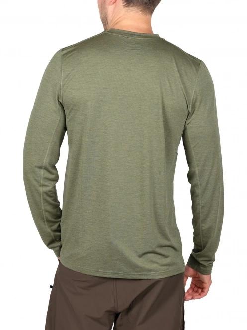 tricou cu maneci lungi pt. barbati Fjallraven Abisko Day Hike LS M verde 3