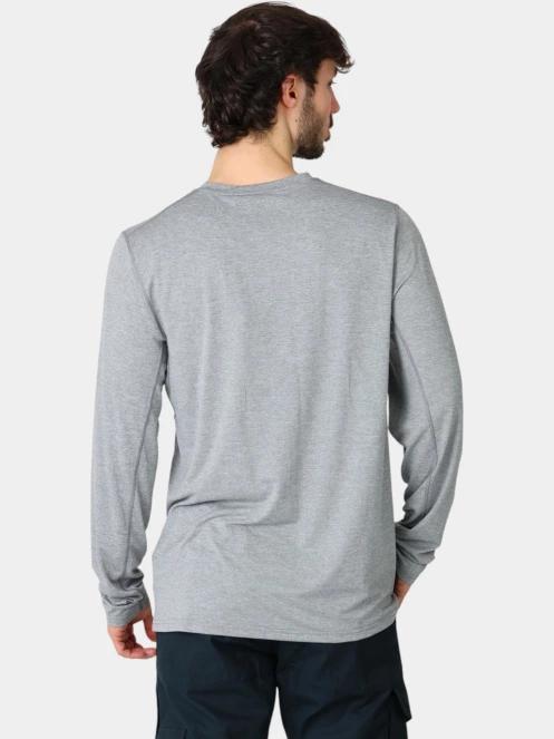 tricou cu maneci lungi, pentru sport pt. barbati Fjallraven Abisko Day Hike LS M gri 4