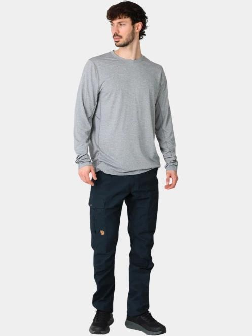tricou cu maneci lungi, pentru sport pt. barbati Fjallraven Abisko Day Hike LS M gri 5
