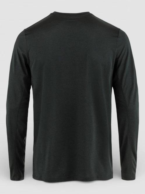 tricou cu maneci lungi, pentru sport pt. barbati Fjallraven Abisko Day Hike LS M negru 3