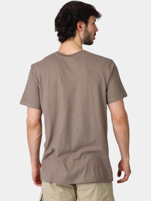 tricou cu maneci scurte pt. barbati Fjallraven Hemp Blend T-shirt M maro 4