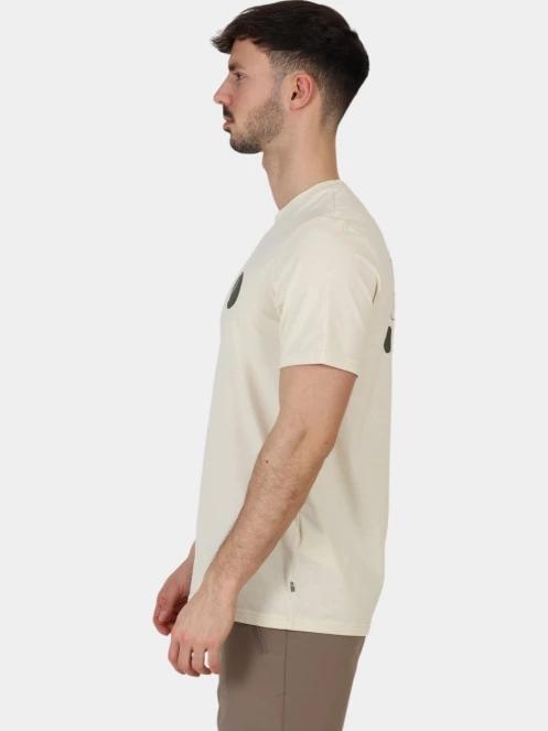 tricou cu maneci scurte pt. barbati Fjallraven Walk With Nature T-shirt M alb 3