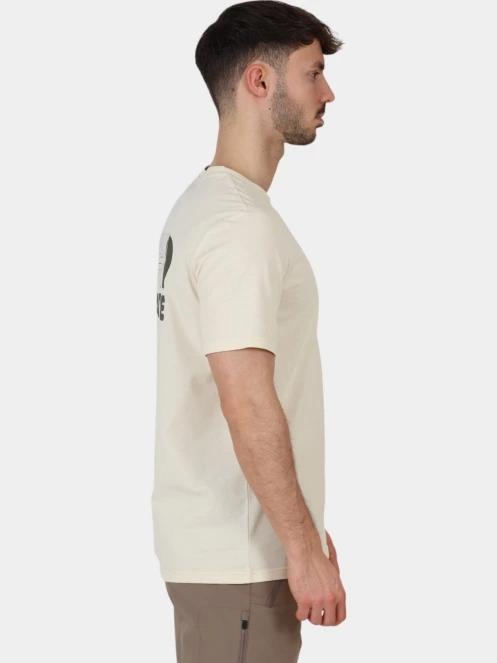 tricou cu maneci scurte pt. barbati Fjallraven Walk With Nature T-shirt M alb 5
