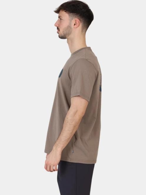 tricou cu maneci scurte pt. barbati Fjallraven Walk With Nature T-shirt M maro 3