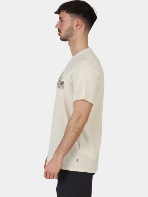 tricou cu maneci scurte pt. barbati Fjallraven Lush Logo T-shirt M alb 3