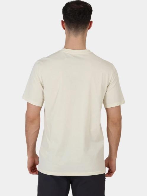 tricou cu maneci scurte pt. barbati Fjallraven Lush Logo T-shirt M alb 4