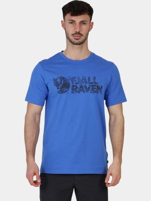 tricou cu maneci scurte pt. barbati Fjallraven Lush Logo T-shirt M albastru 2