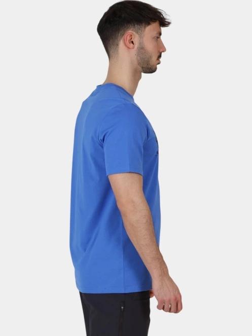 tricou cu maneci scurte pt. barbati Fjallraven Lush Logo T-shirt M albastru 5