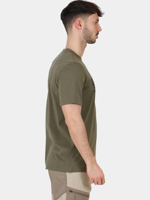 tricou cu maneci scurte pt. barbati Fjallraven Lush Logo T-shirt M verde 5