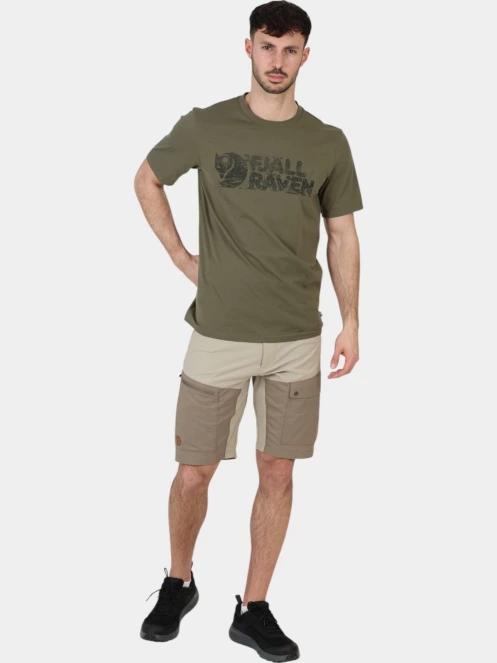 tricou cu maneci scurte pt. barbati Fjallraven Lush Logo T-shirt M verde 6