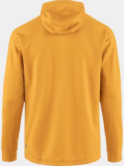 pulover cu gluga pt. barbati Fjallraven Abisko Grid Fleece Hoodie M galben 9
