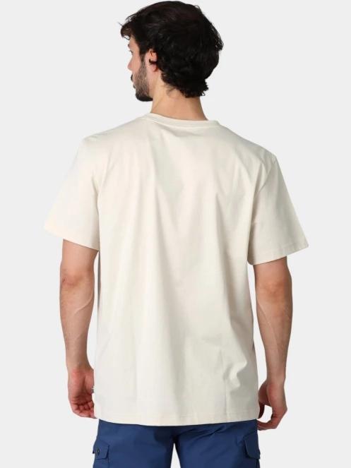 tricou cu maneci scurte pt. barbati Fjallraven Multicolor Logo T-shirt M alb 4