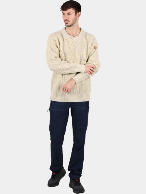 pulover tricotat pt. barbati Fjallraven Övik Waffle Knit M nisip 5